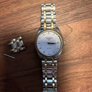 Tissot Silver and Gold Classic Watch